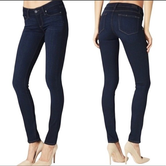 Paige Skyline Skinny Maggie Wash Jeans Sz 28 - Picture 1 of 9